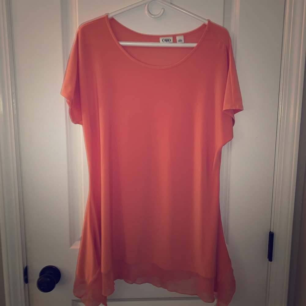 Cato Coral Top